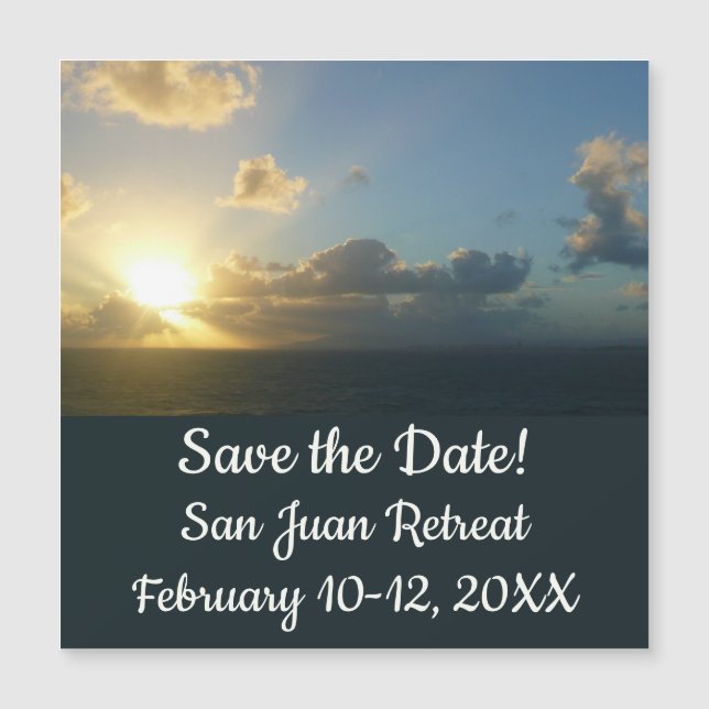 Sunrise sobre San Juan II Porto Rico (Frente)