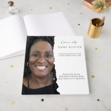 Sunrise & Sunset Foil Funeral Guest Book - 100 Pgs