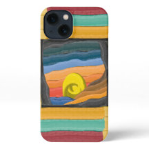 Sunset abstrato Colorido