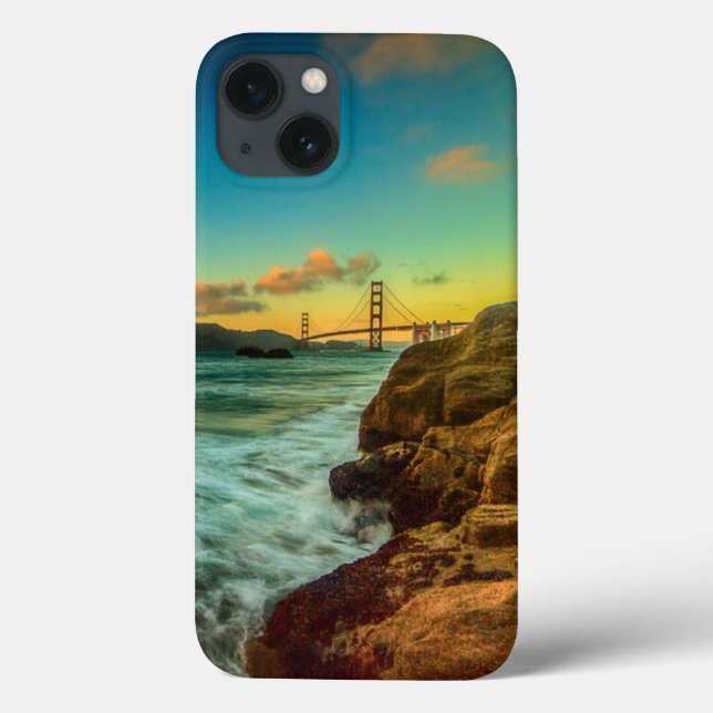 Sunset at Baker Beach (Verso)