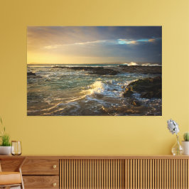 Sunset Beach Canvas Imprimir Imagem 22