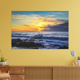 Sunset Beach Canvas Imprimir Imagem 33
