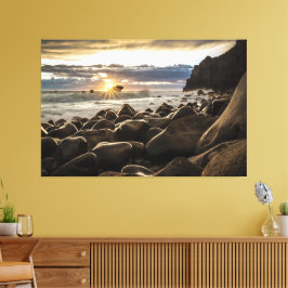 Sunset Beach Canvas Imprimir Imagem 35