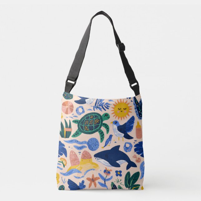 Sunset Beach Tote Bag Gift (Frente)