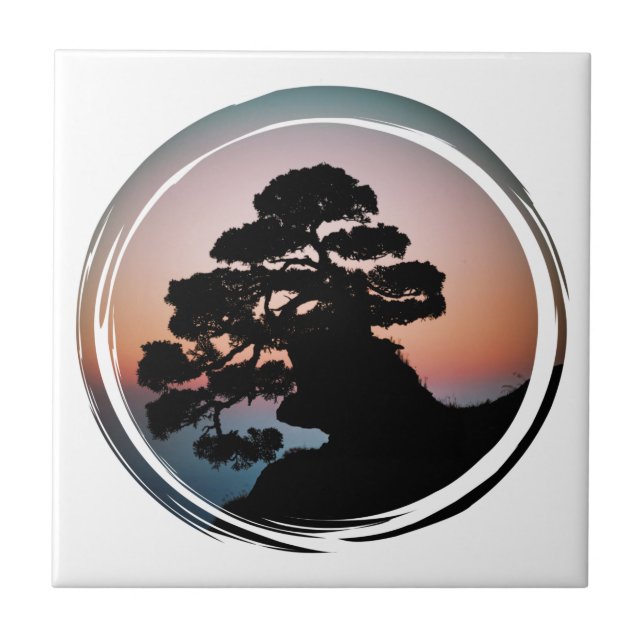 Sunset Bonsai Tree (Frente)