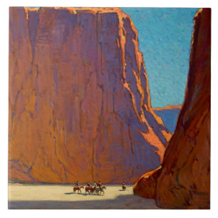 “Sunset Canyon de Chelly” por Edgar Payne