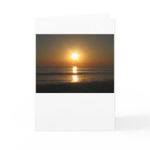 Sunset, cartão