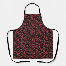 Sunset | Dancing Watercolor Daisies Apron