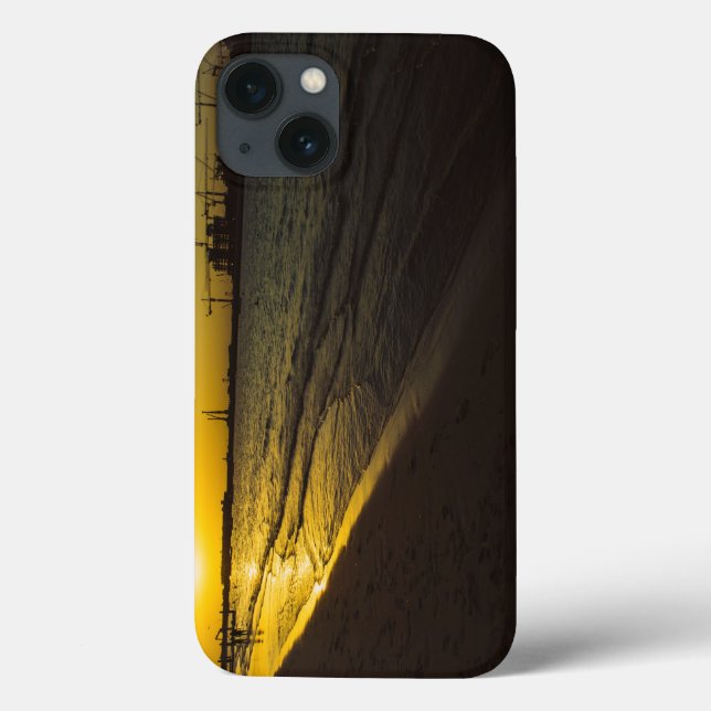 Sunset de praia de Dubai (Verso)