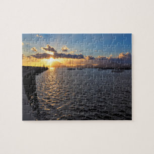 Sunset em Arrecife, Lanzarote, Quebra-cabeça de J