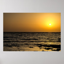Sunset em Paphos, Chipre (2485) Poster