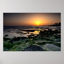Sunset em Paphos, Chipre (2512) Poster