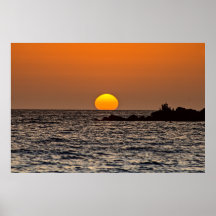 Sunset em Paphos, Chipre (2532) Poster