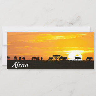 Sunset em Serengeti