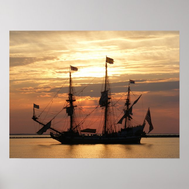 Sunset Flagship Poster (Frente)
