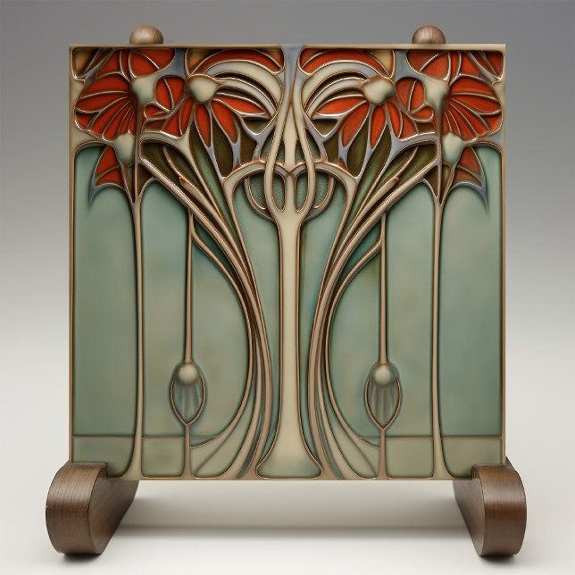 Sunset Flourish Art Nouveau (Criador carregado)