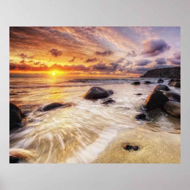 Sunset in Motion Poster (Frente)