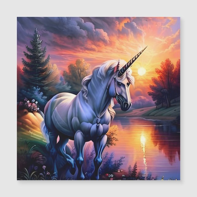 Sunset Lake River Unicorn Seven (Frente)