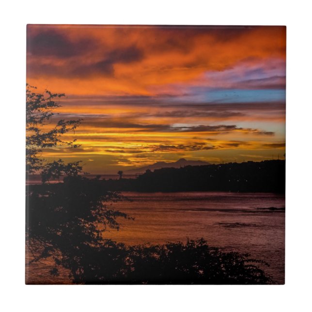 Sunset na Praia, Cabo Verde (Frente)