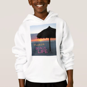 Sunset na praia da Flórida Branca