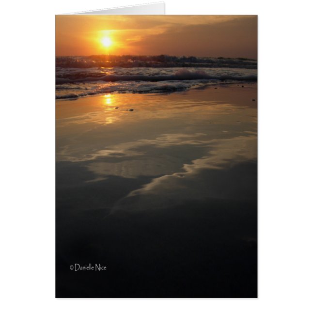 Sunset no Cartão de Março (Frente)