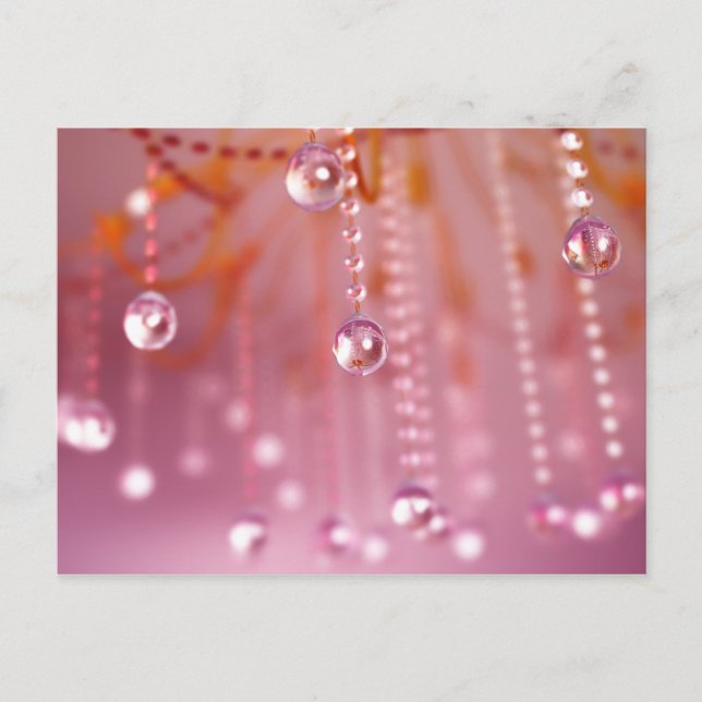 Sunset no cartão postal Crystal (Frente)