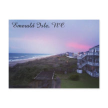 Sunset no Cartão Postal de Praia