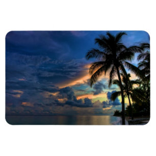 Sunset no ímã Flexi Premium do Paraíso