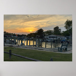 Sunset no Poster do compartimento