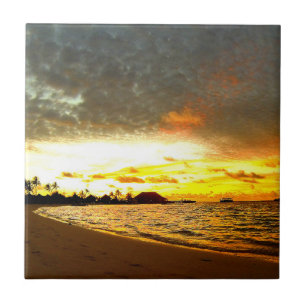Sunset Over Maldives