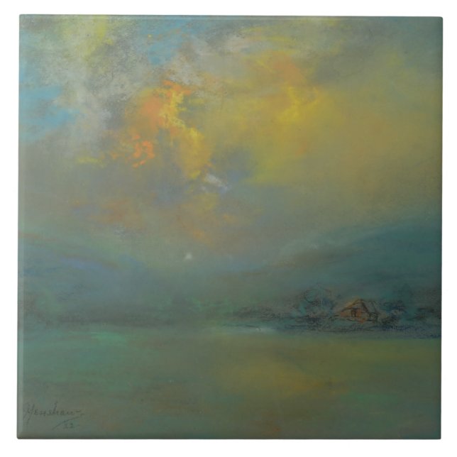 Sunset Over the Colinas (por Glenn Cooper Henshaw) (Frente)