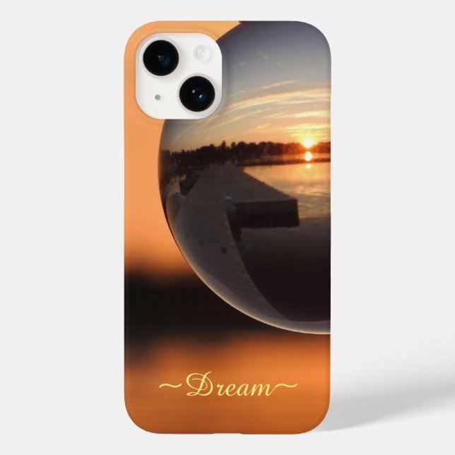 Sunset Over Water Crystal Ball - Sonho (Verso)