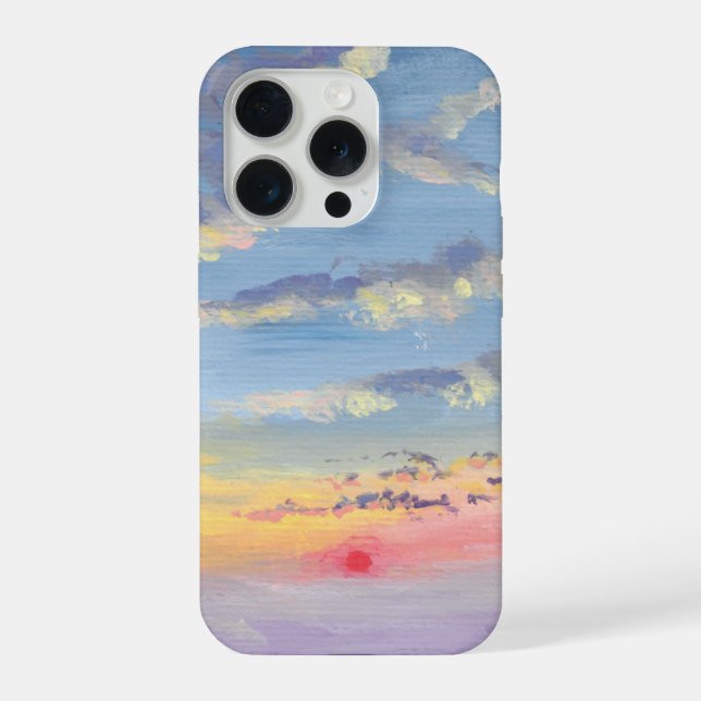 Sunset Painting Phone Case (Verso)