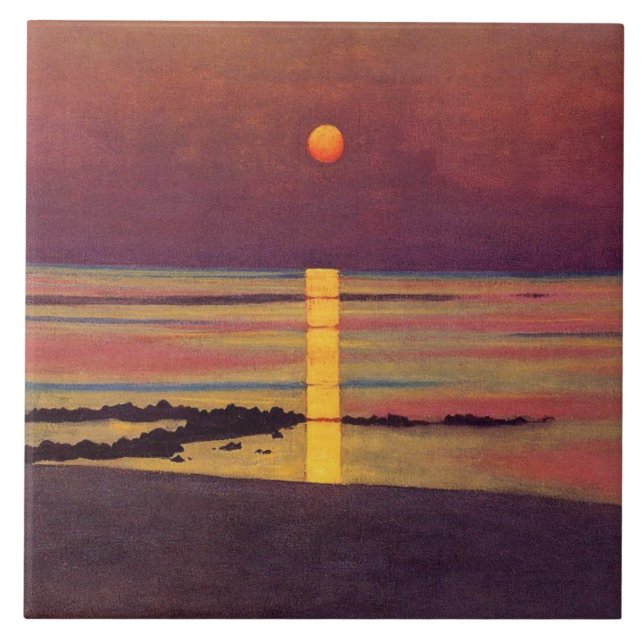 Sunset (por Félix Vallotton) (Frente)