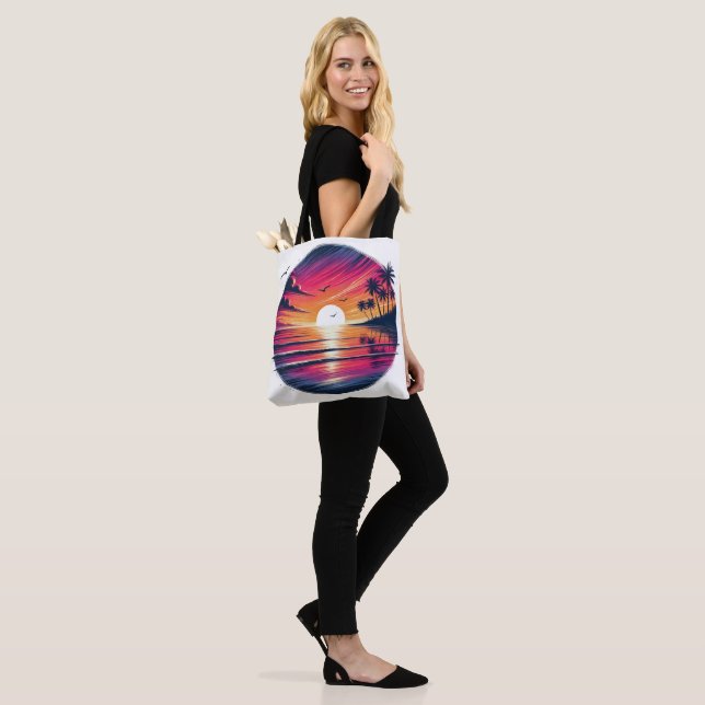 Sunset Serenity – Coastal Dreamscape Tote (No(a) Modelo)
