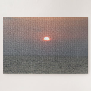Sunset sobre Sea Jigsera Quebra-cabeça