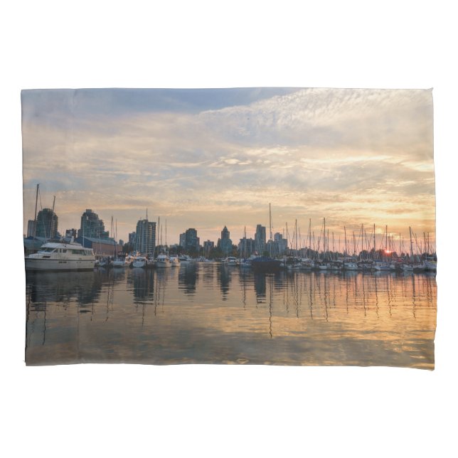Sunset sobre Vancouver Skyline (Frente)