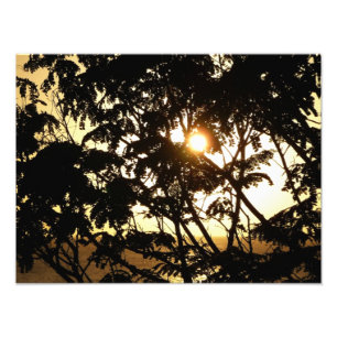 Sunset Through Tres I Fotografia Tropical