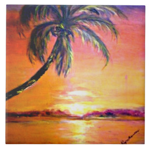Sunset tropical