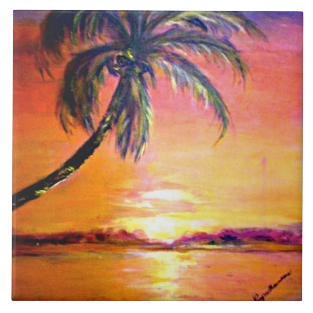 Sunset tropical (Frente)