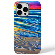 Sunset tropical sobre oceano limpo