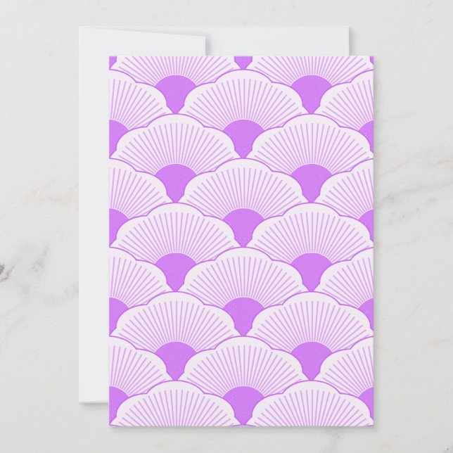 Sunset, violeta tonal, textura concreta (Frente)