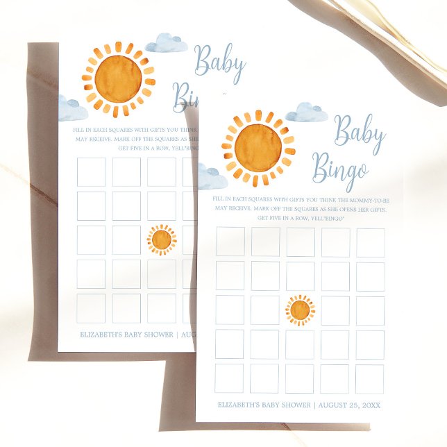 Sunshine Baby Bingo (Criador carregado)