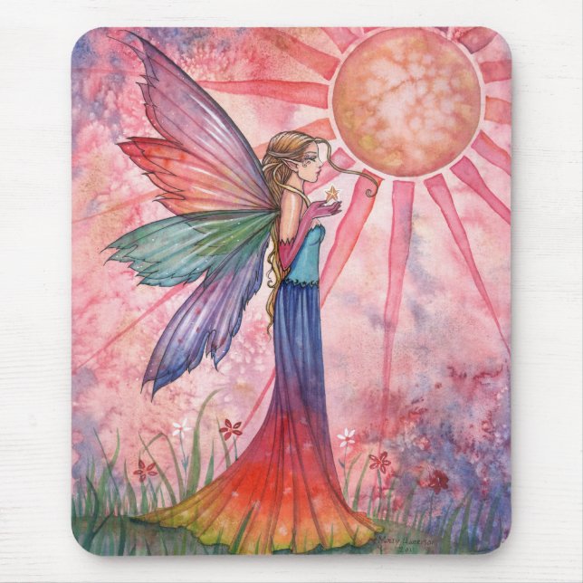 Sunshine e Rainbow Fairy Mousepad (Frente)