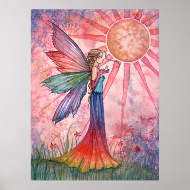 Sunshine e Rainbow Fairy Poster (Frente)