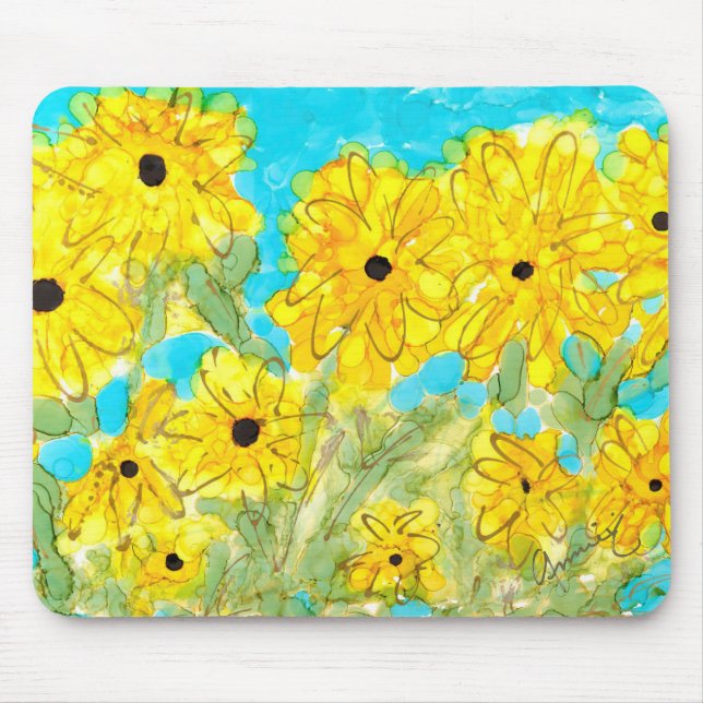 Sunshine No Meu Ombro Lovitude Mousepad (Frente)