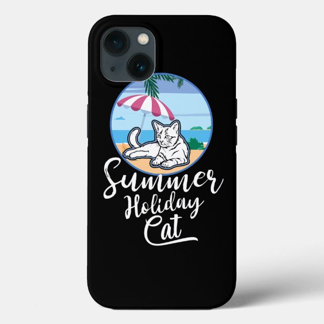 Sunshine Summer Palm Trees Praia Férias Férias de  (Verso)