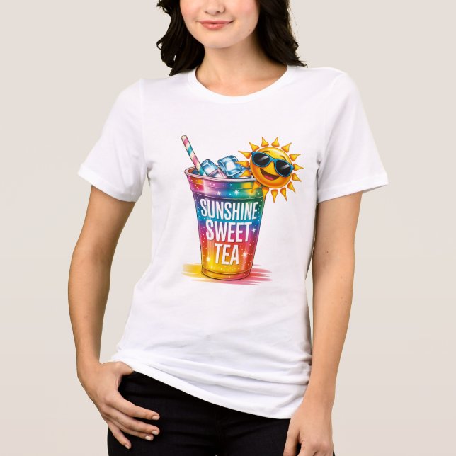 Sunshine Sweet Tea Tee - Southern Charm (Frente)