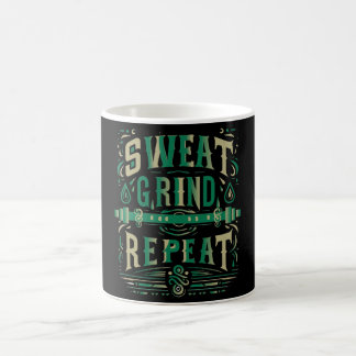 Suor, Grind, Repito - A Caneca do Hustler