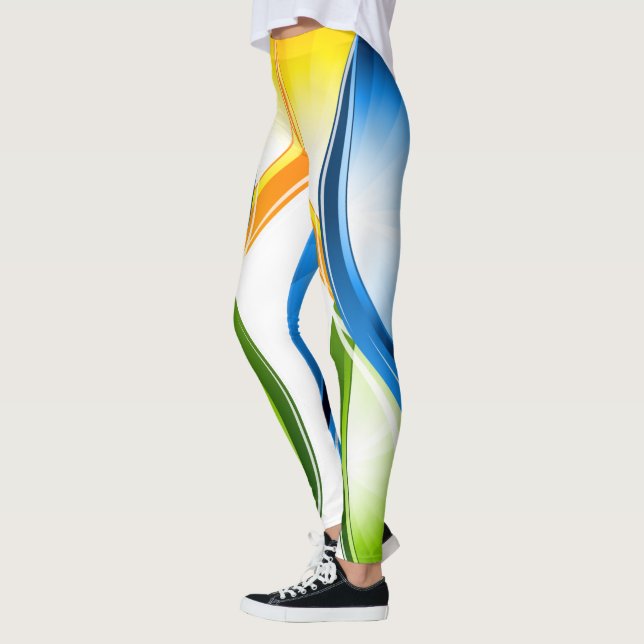 Suor no estilo: Calças e leggings de ioga feminina (Esquerda)